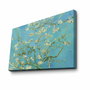 Wallity Lienzo Decorativo Almendros en flor de Vincent van Gogh 70 x 100 cm